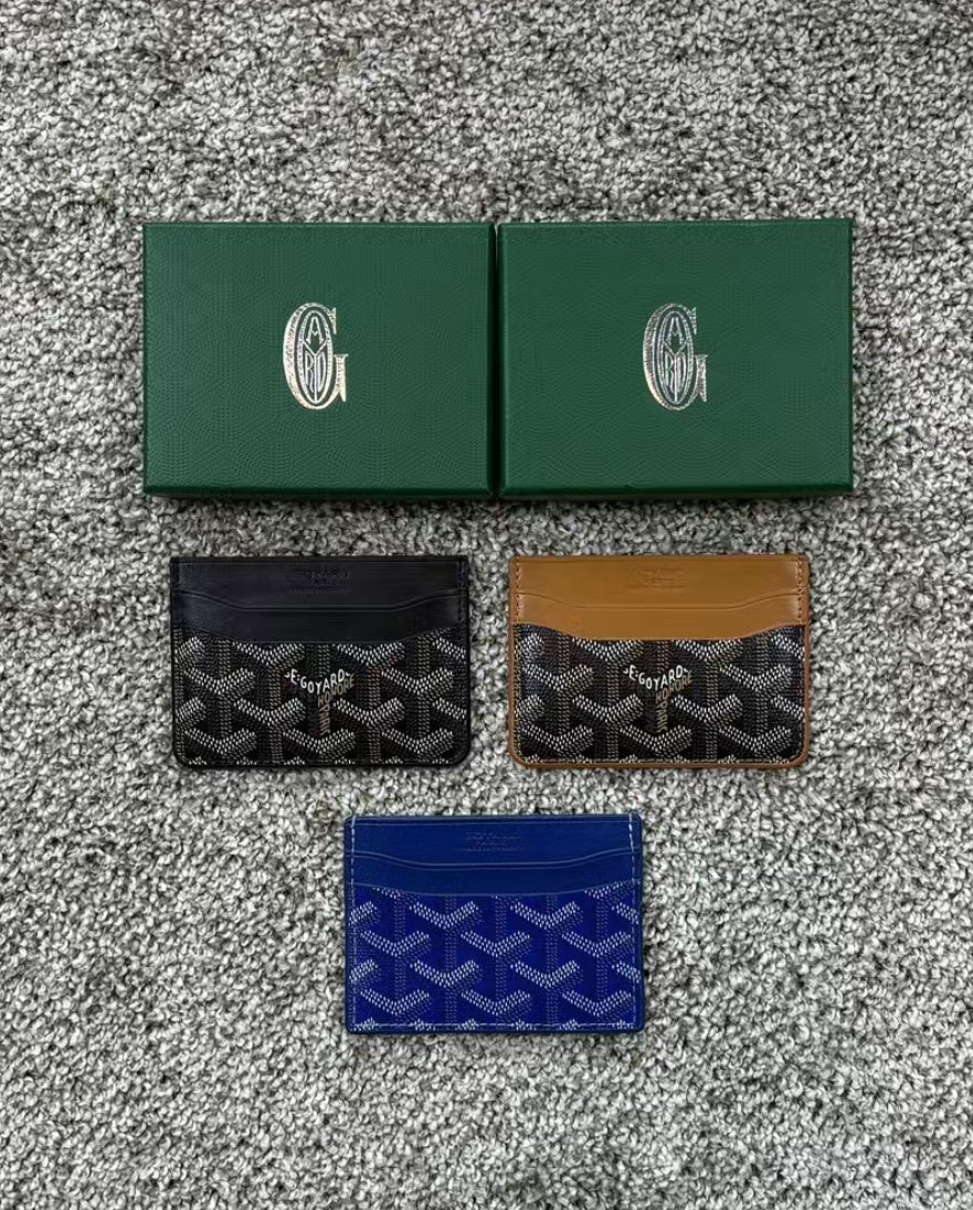 Goyard Saint-Sulpice Card Holder White French Luxury & Slim Design