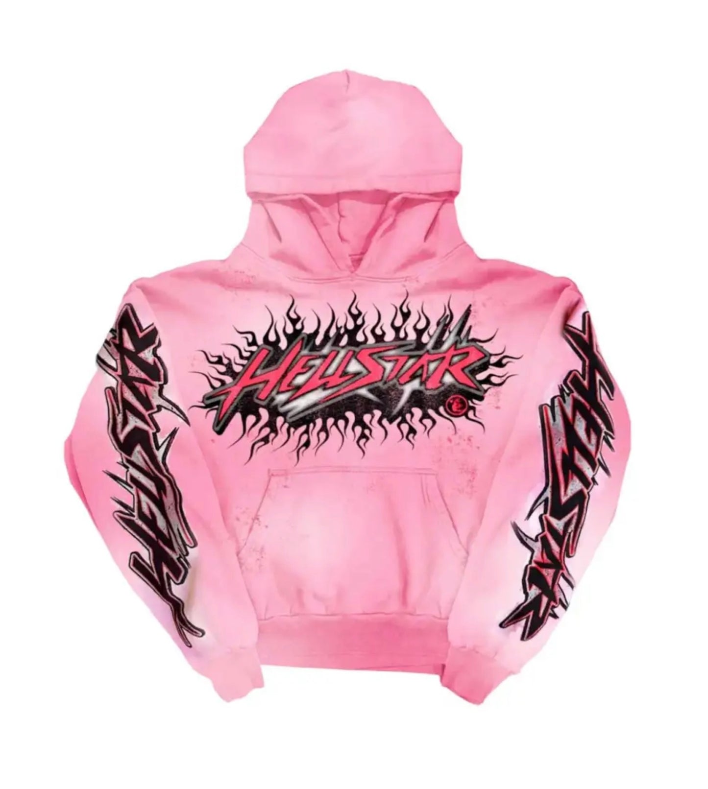 Hellstar Brainwashed Hoodie Pink