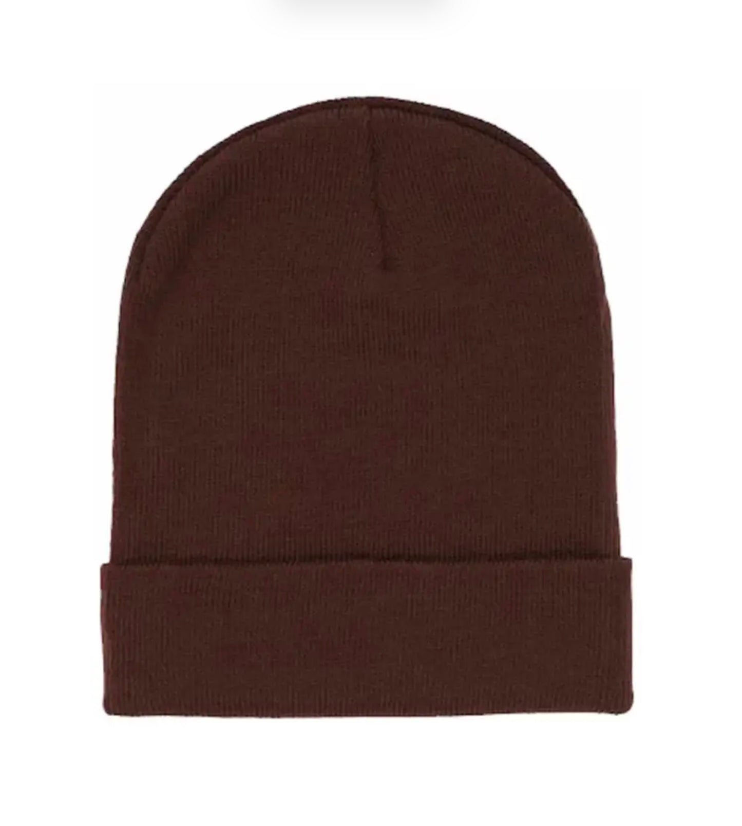 Sp5der Web Rhinestone Beanie Brown