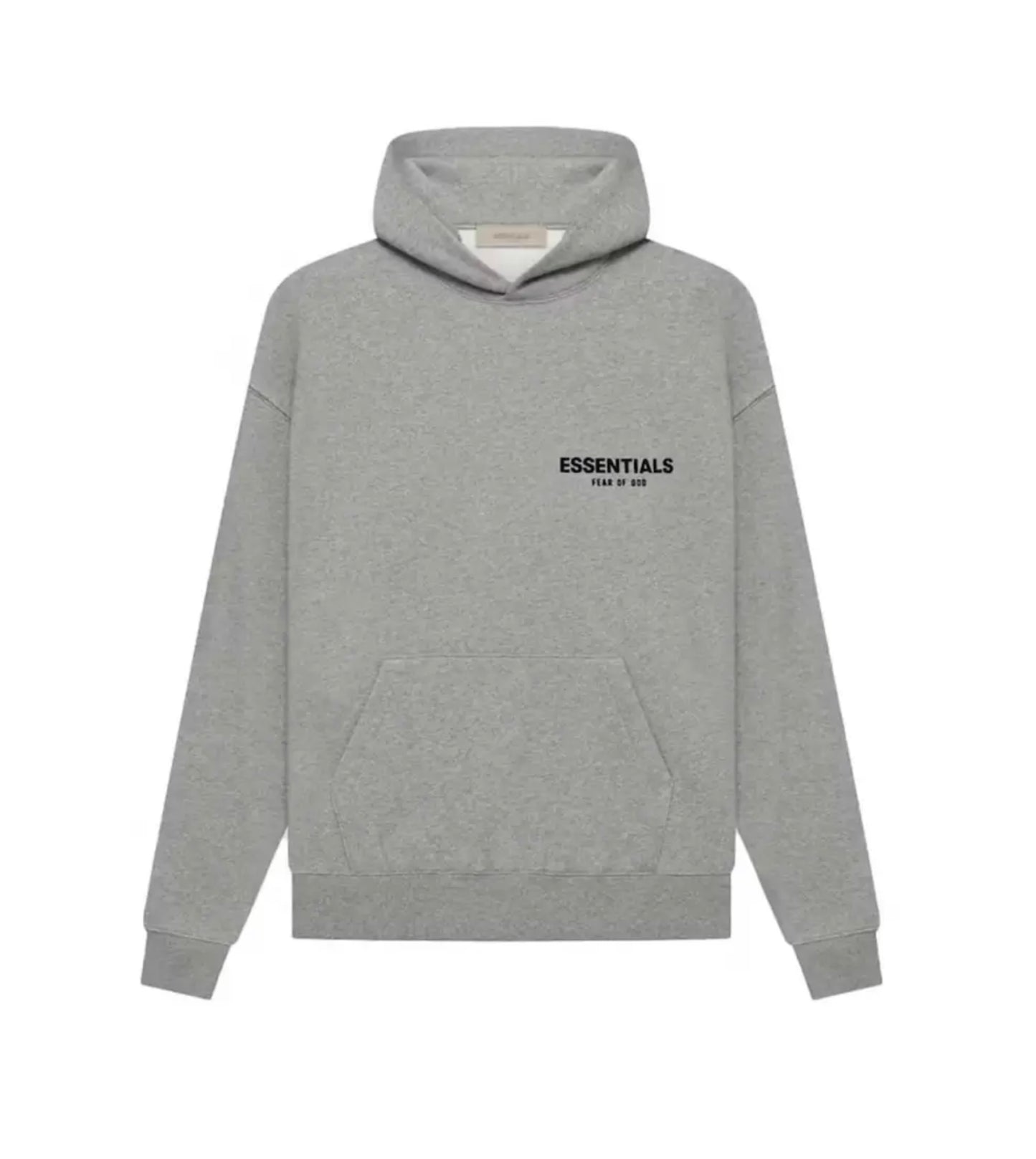 Essentials Dark Oatmeal Hoodie