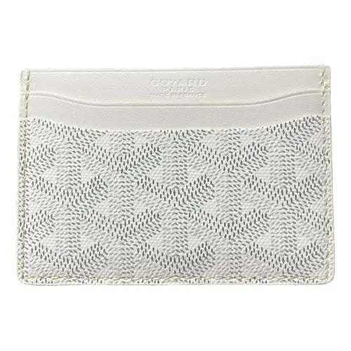 Goyard Saint-Sulpice Card Holder White French Luxury & Slim Design