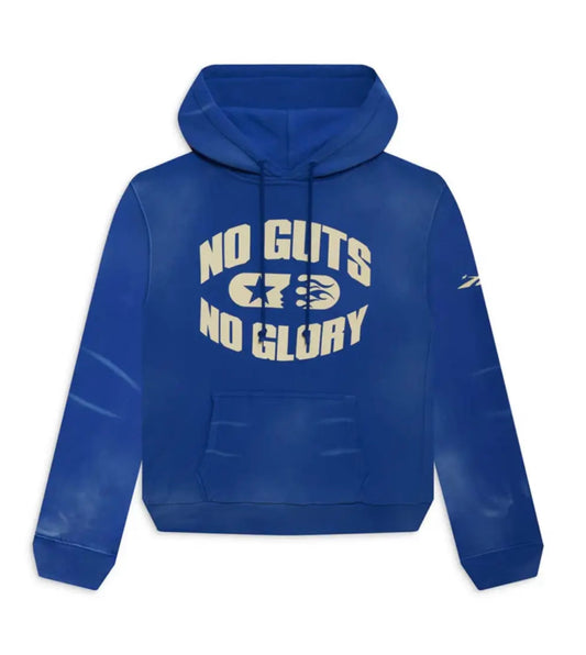 Hellstar Sports No Guts No Glory Hoodie Blue
