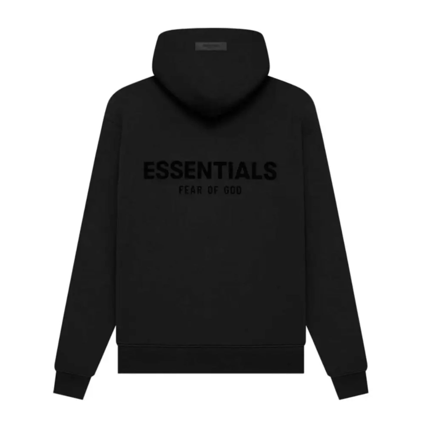 Essentials Stretch Limo Black Hoodie