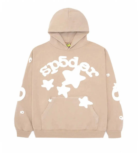 Sp5der Beluga Hoodie Brown