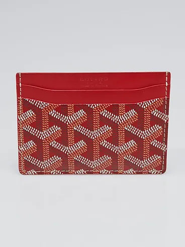 Goyard Saint-Sulpice Card Holder White French Luxury & Slim Design