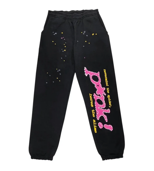Sp5der Pink Sweatpants