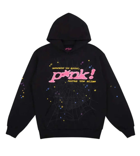 Sp5der Pink Hoodie